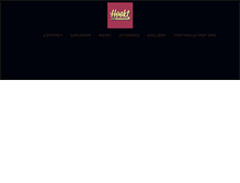 Tablet Screenshot of hooktminidoughnuts.com
